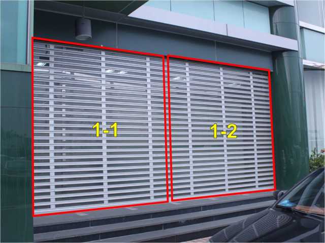 南港郵局大門廣告1-2